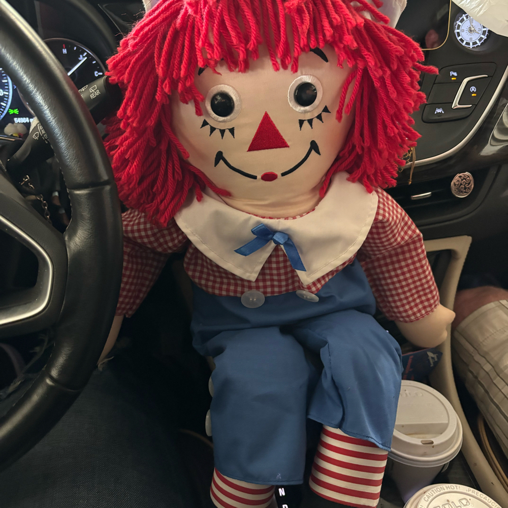 classic plush Raggedy Andy doll